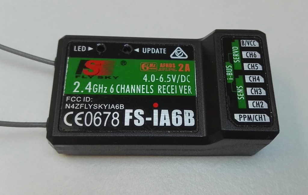 FS-iA6B v2 receiver with PPM and i-Bus