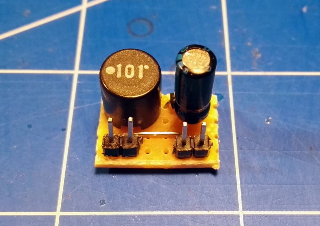 FPV power noise LC low-pass filter