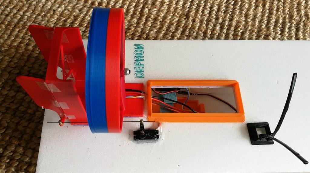 3D Printed Depron airboat