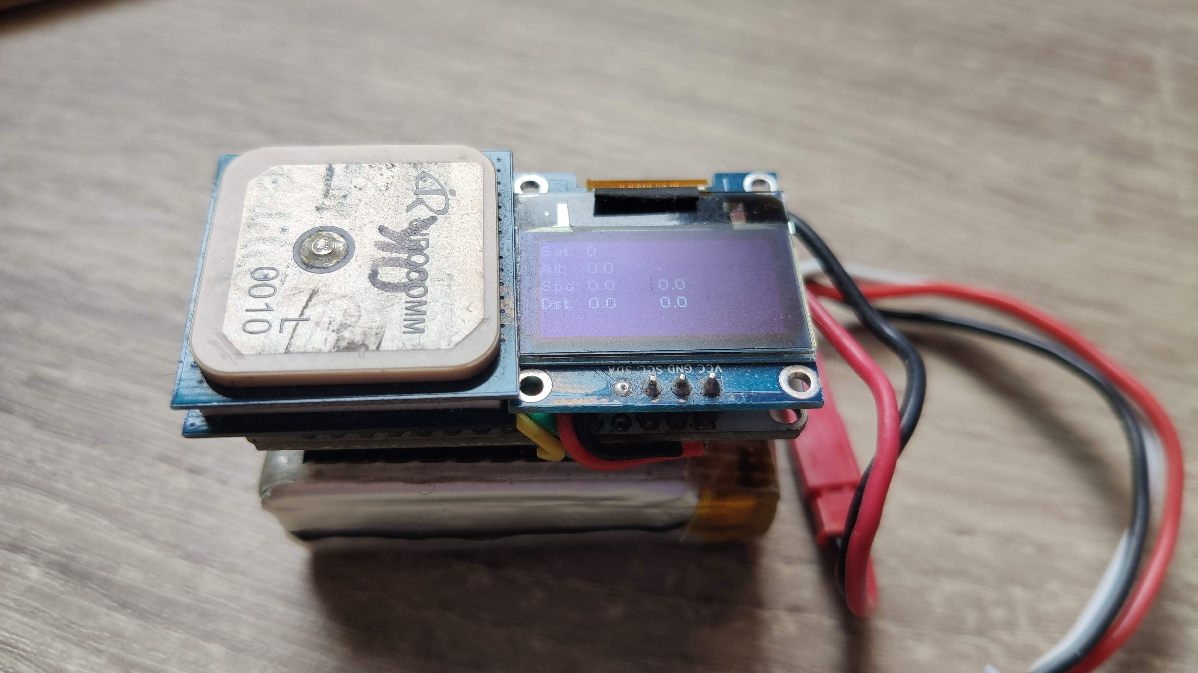ESP32 with GPS and OLED display