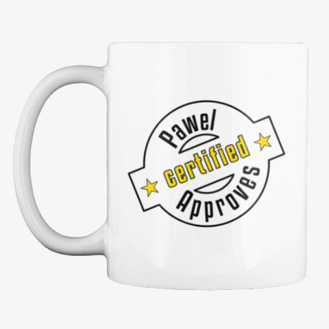 Pawel Approves coffee mug