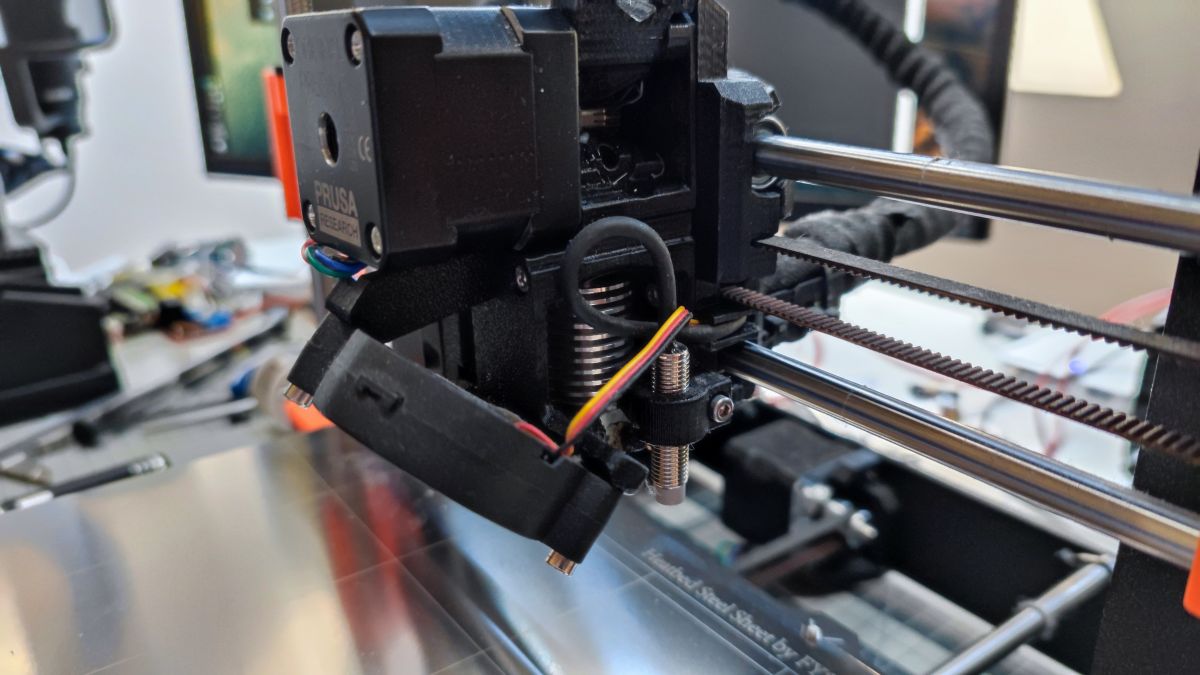 Prusa i3 MK3S nozzle replacement